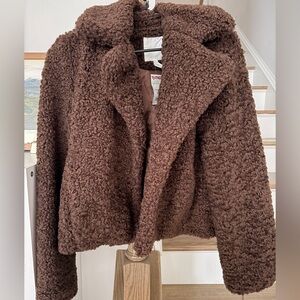 Brown Teddy Jacket